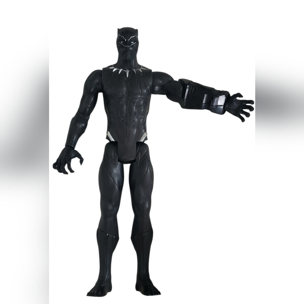BLACK‎ PANTHER Marvel Avengers Titan Hero Series 12 Inch Hasbro Figure 2017